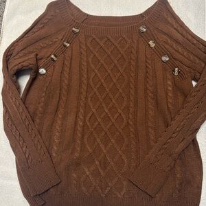 Chocolate sweater